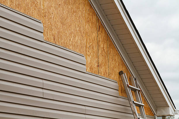 Professional Siding Repair technician working in Asheville, NC